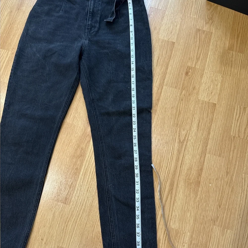 Reformation Kaylah high  Black Skinny Jeans size 30 - Picture 6 of 10